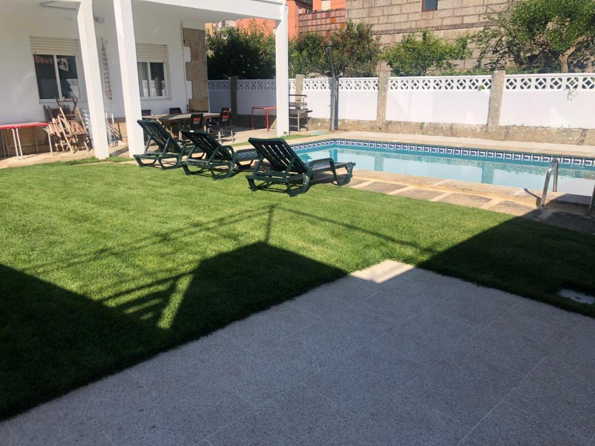 Casa Con Piscina Cerca De La Playa Villa Baiona Exteriör bild